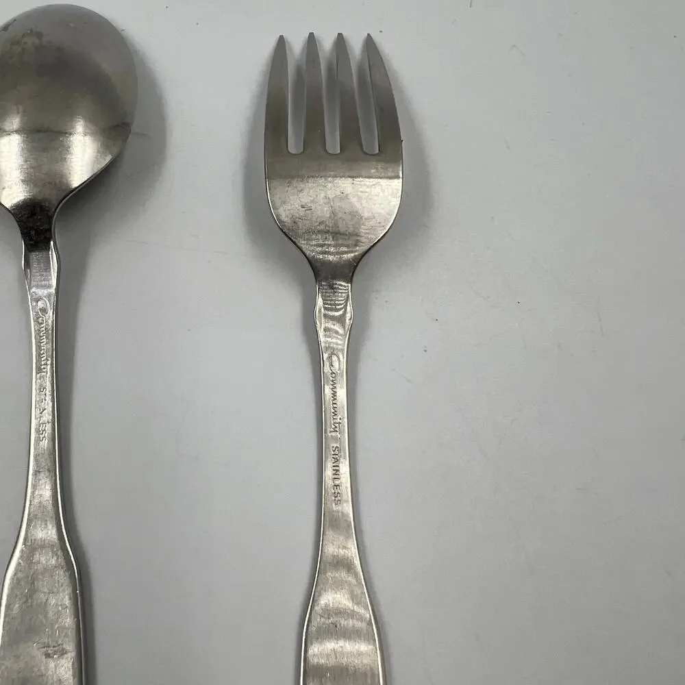 Community vintage stainless